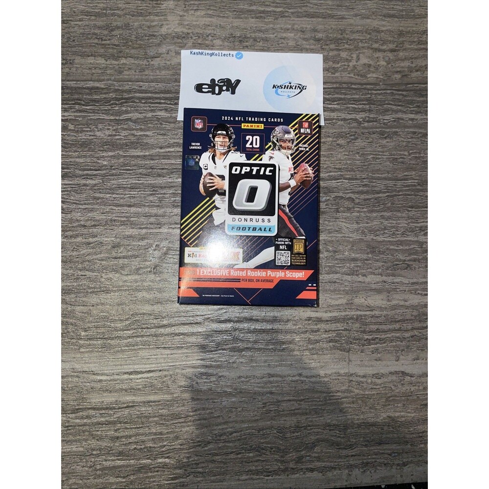 2024 Panini Donruss Optic NFL Football Trading Cards Hanger Box SEALED